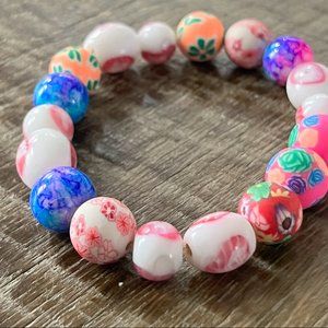 Pink Multicolored Bracelet